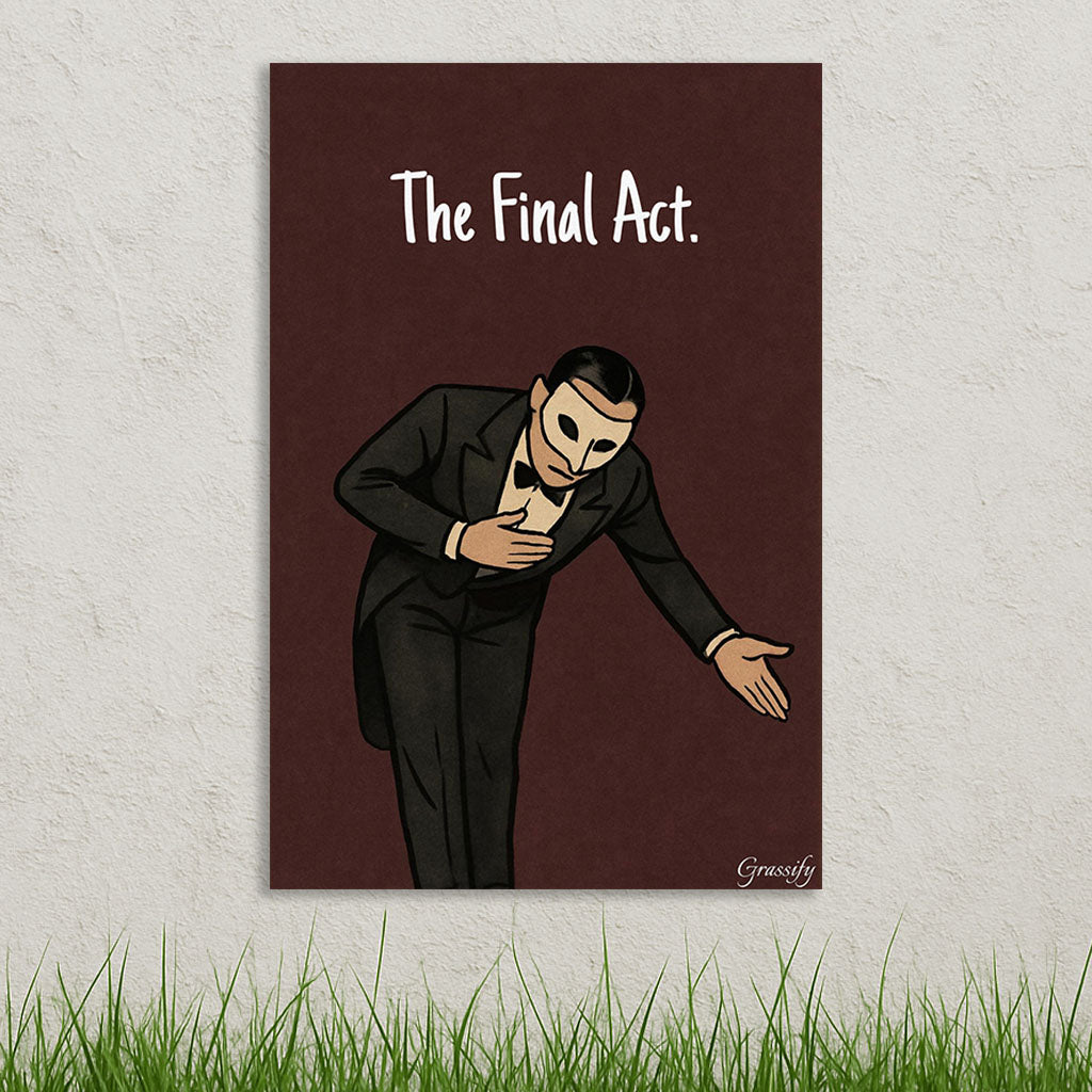 A Masterful Performance | Art Deco Canvas Art | "The Final Act."