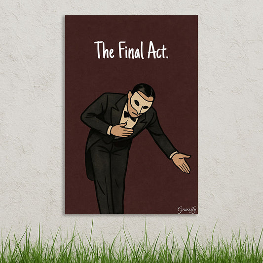 A Masterful Performance | Art Deco Canvas Art | "The Final Act."